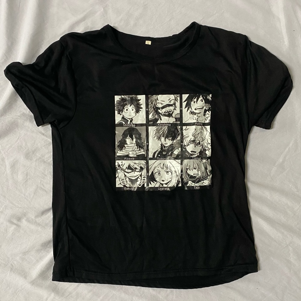 My Hero Academia Oversized Graphic T-shirt